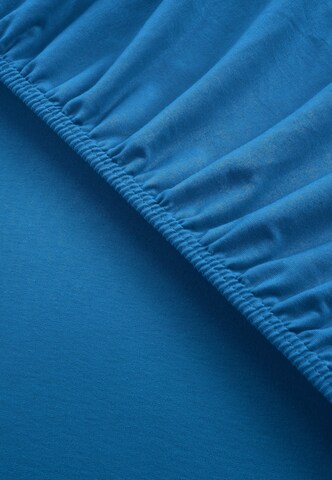 uncover by SCHIESSER Bed Sheet 'New Jersey' in Blue