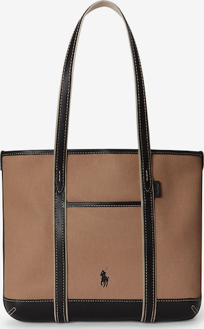 Polo Ralph Lauren - Shopper em castanho: frente