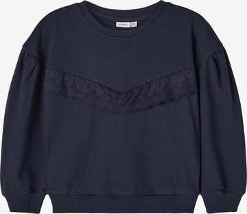 Sweat-shirt 'Birance' NAME IT en bleu : devant