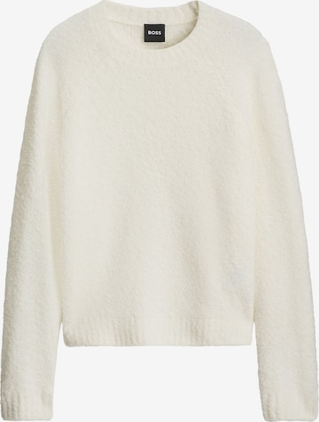 BOSS Pullover ' Febisana' in Weiß: Vorderseite