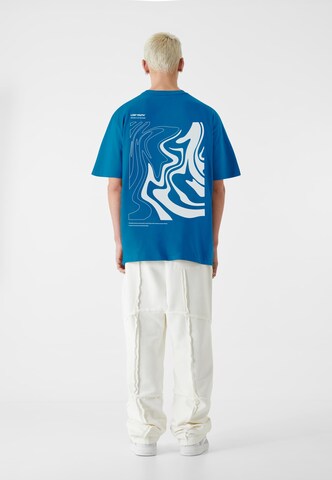 Maglietta 'CHAOS' di Lost Youth in blu