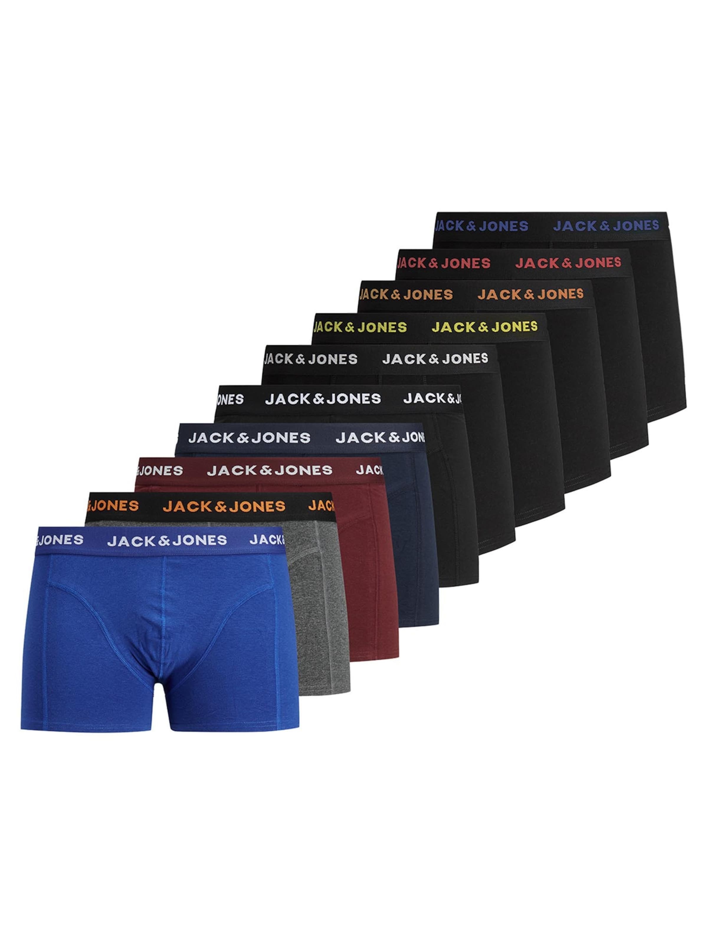 JACK & JONES Boxershorts 'Basic' in Gemengde kleuren: voorkant