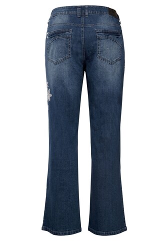 SHEEGO Bootcut Jeans in Blau