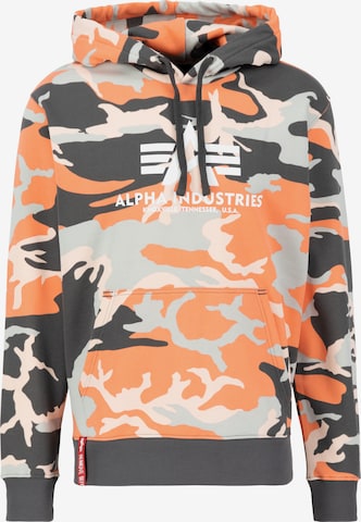 ALPHA INDUSTRIES Sweatshirt 'Camo' in Mixed Colors ABOUT YOU