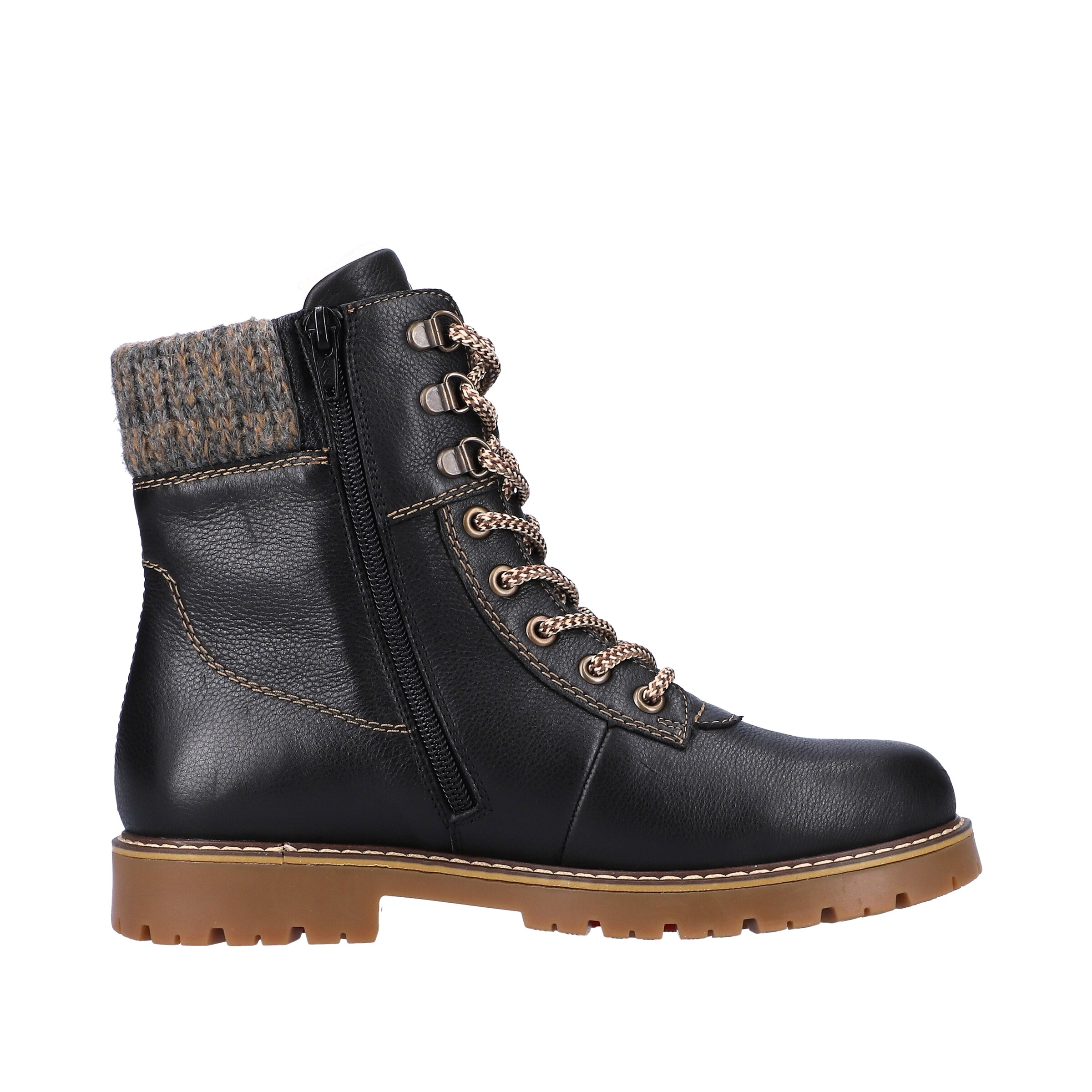 Bottes à lacets REMONTE en noir
