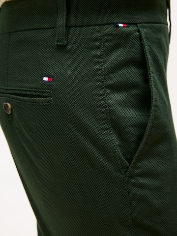 Coupe slim Pantalon chino TOMMY HILFIGER en vert
