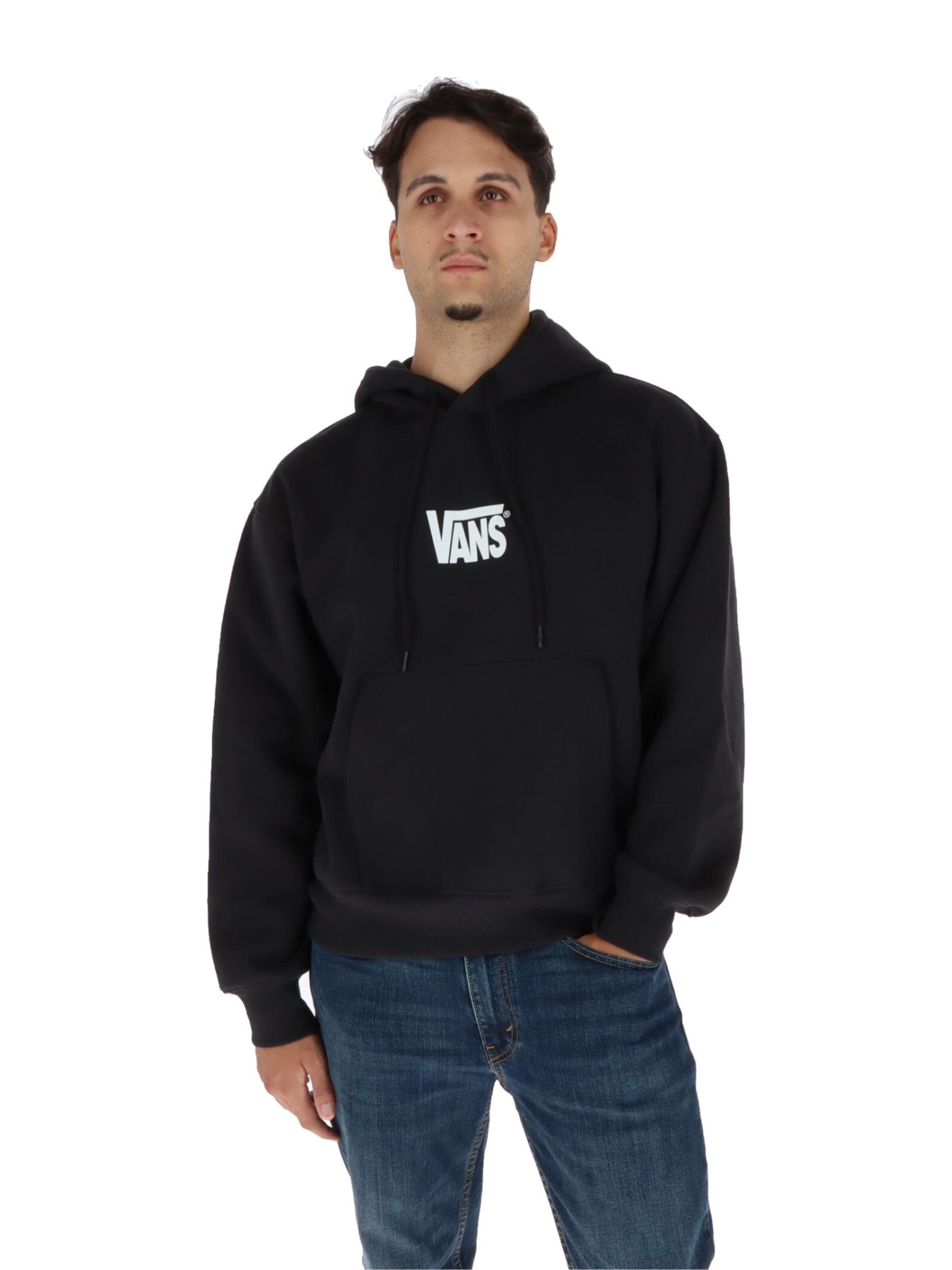 VANS - Sudadera en negro: frente
