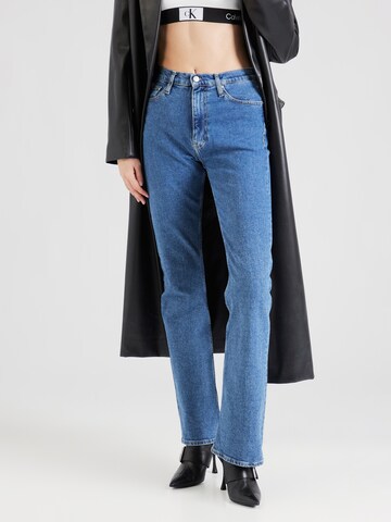 Bootcut Jean 'AUTHENTIC BOOTCUT' Calvin Klein Jeans en bleu : devant