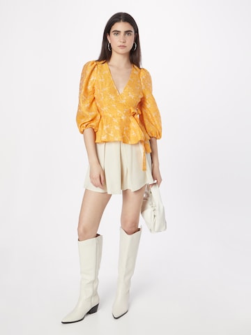 Monki Bluse i orange