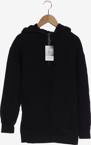 Urban Classics Sweatshirt & Zip-Up Hoodie in S in Black: front