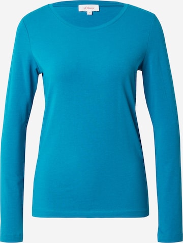 T-shirt s.Oliver en bleu : devant