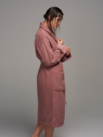 ESSENZA Long Bathrobe in Pink