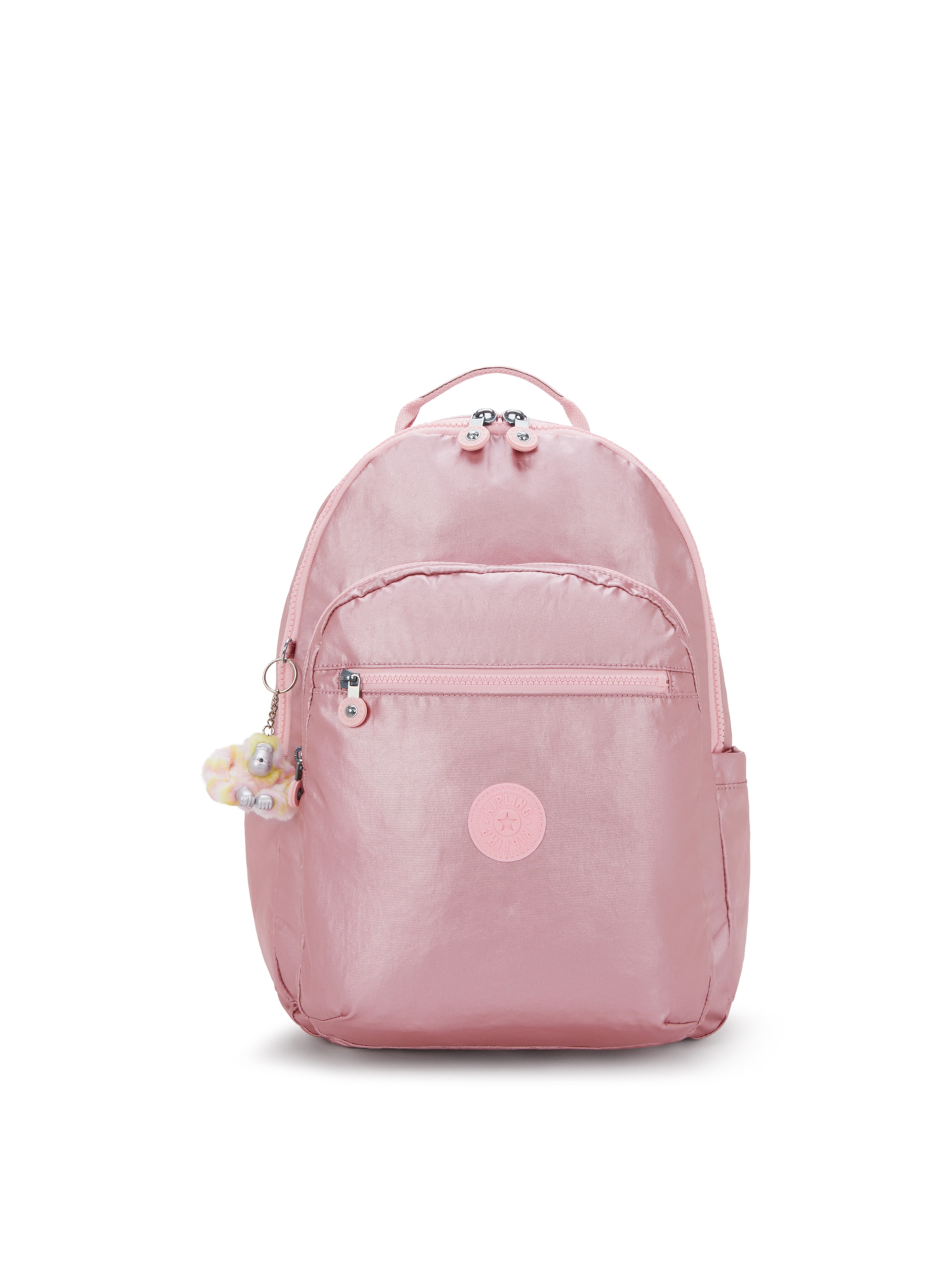 Sac à dos 'Seoul College Extra' KIPLING en rose : devant