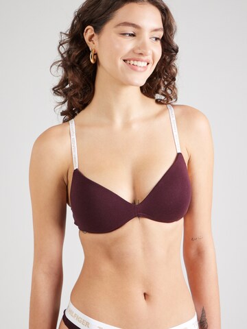 Tommy Hilfiger Underwear Push-up Bra in Red: front