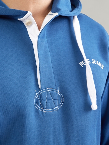 Pepe Jeans Sweatshirt 'JOHN' in Blue