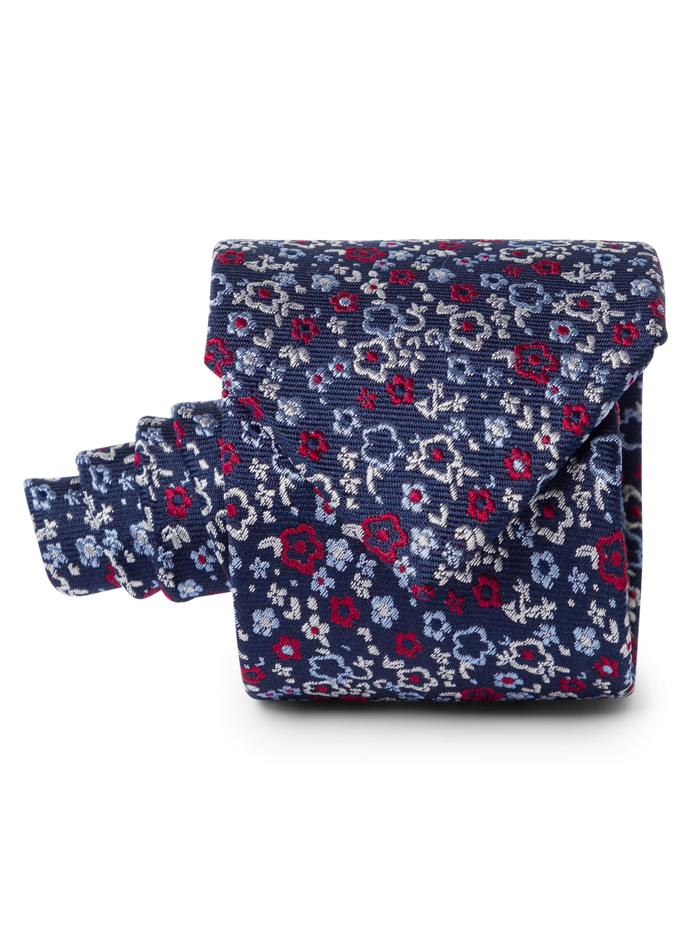 Andrew James Krawatte in Blau: Vorderseite