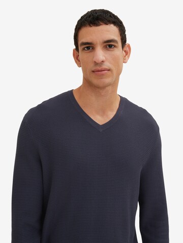 TOM TAILOR Sweater in Blue