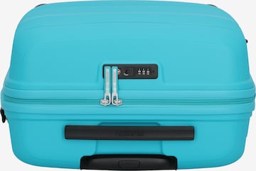 American Tourister Trolley 'Linex' in Blauw