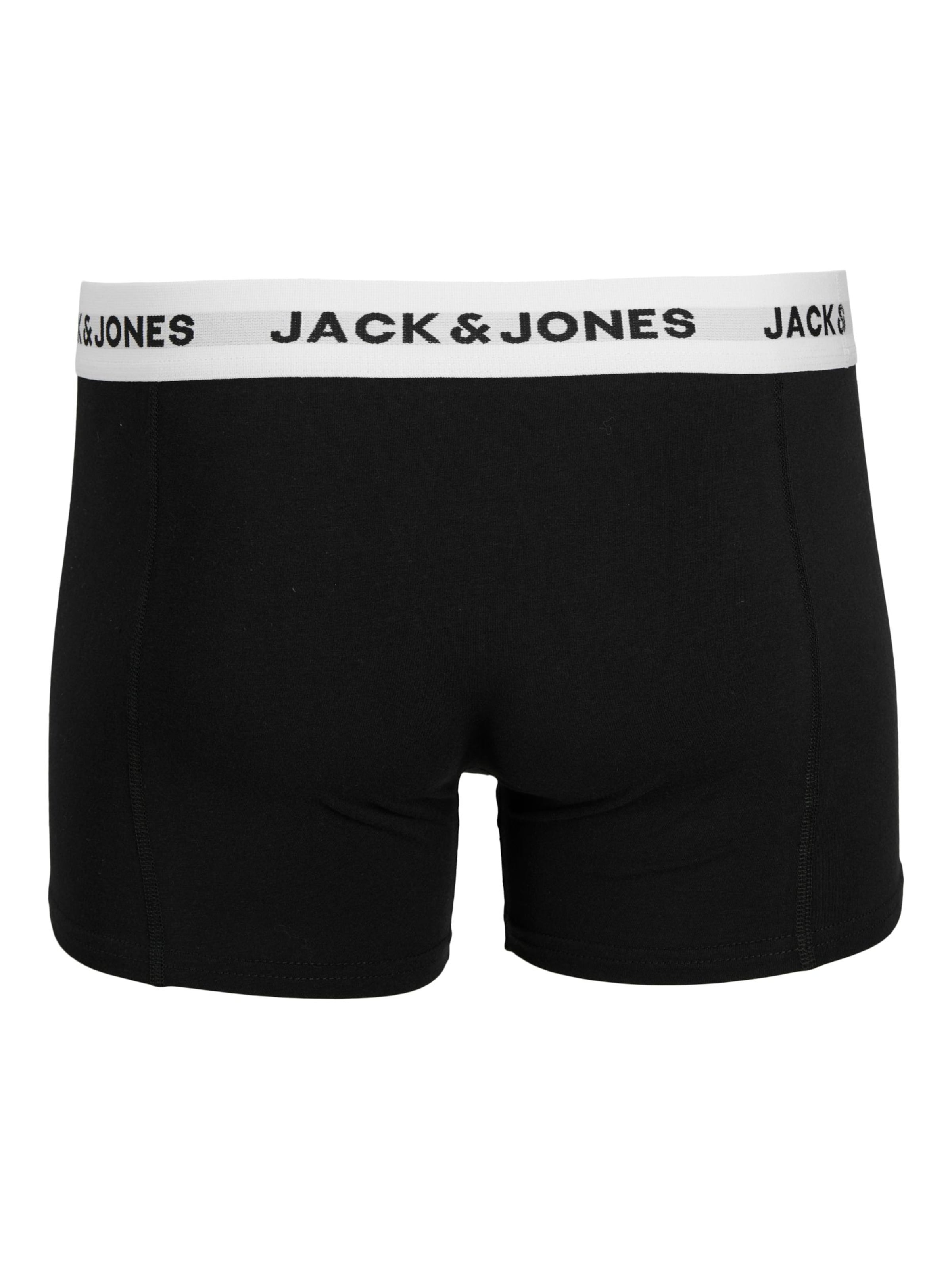 JACK & JONES Боксерки 'Solid' в черно