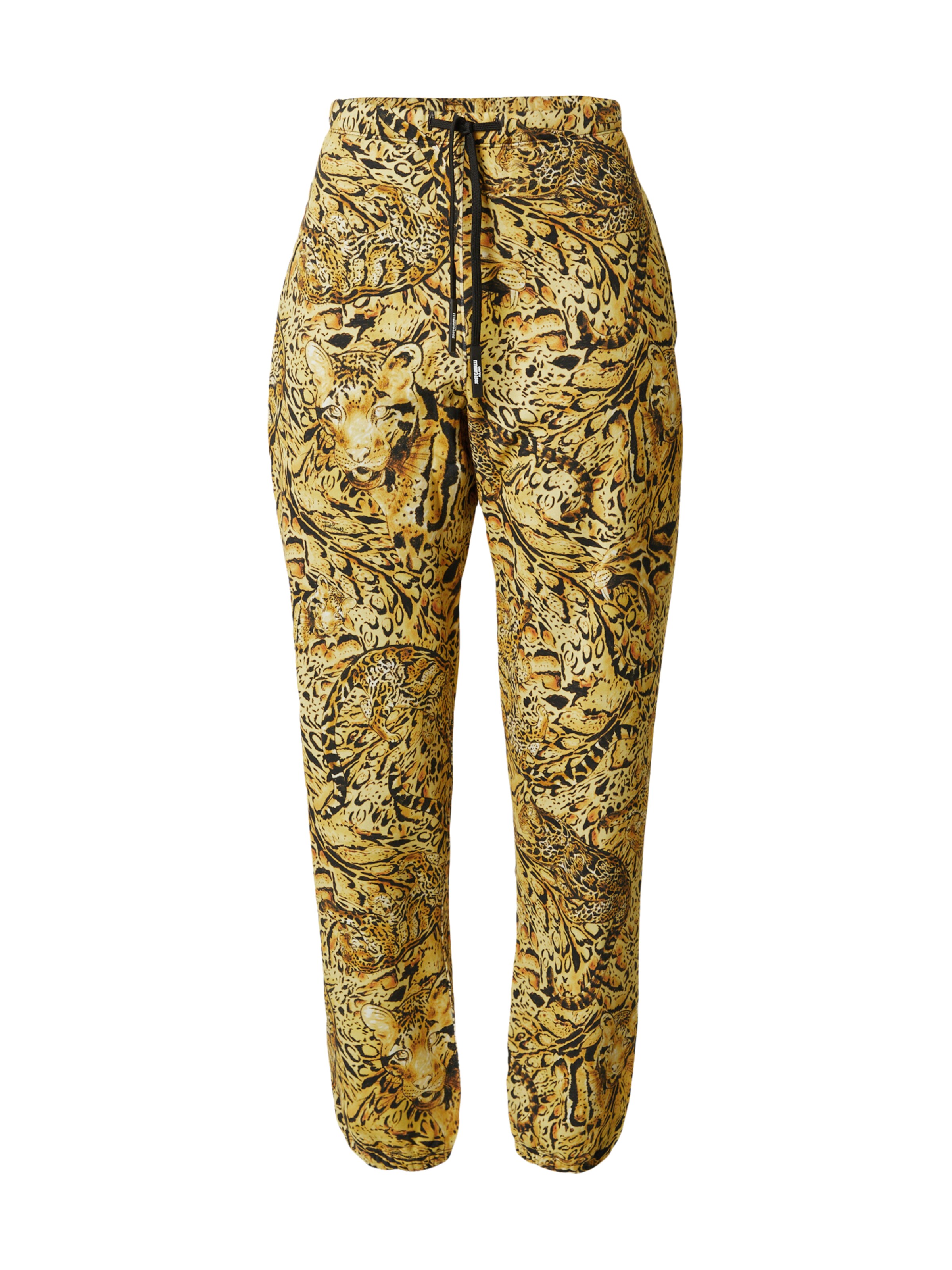 Just Cavalli Tapered Trousers in Yellow: front