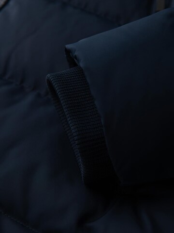 Ombre Winterjas 'OM-JAHP-0304' in Blauw