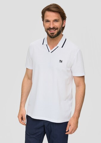 s.Oliver Shirt in Wit: voorkant