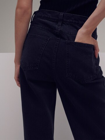 LENI KLUM x ABOUT YOU Wide leg Jeans 'Tyra' in Grijs