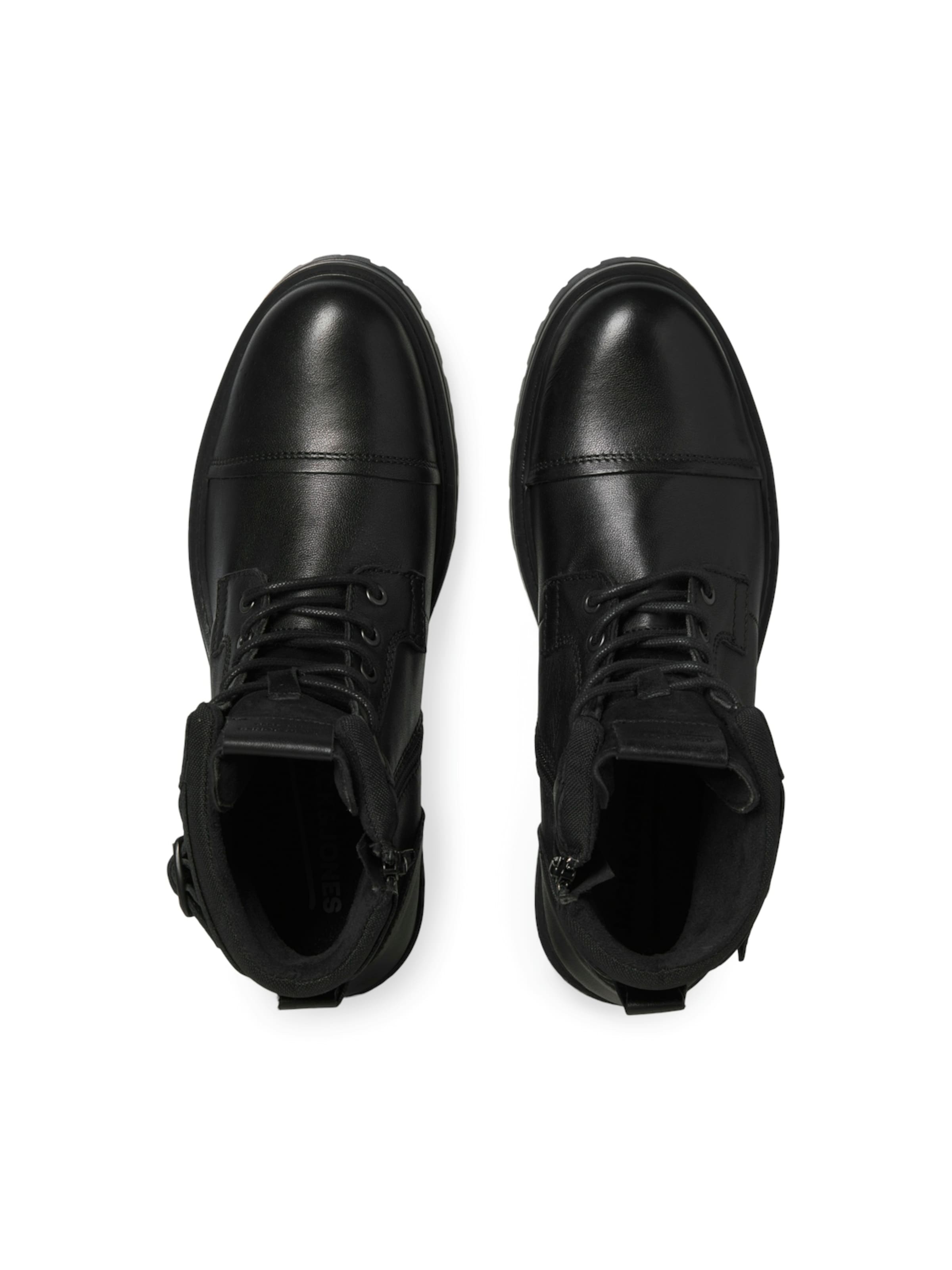 JACK & JONES Ботинки на шнуровке 'JFWDexter' в Серый