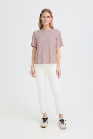 T-shirt 'ZEA' Pulz en beige