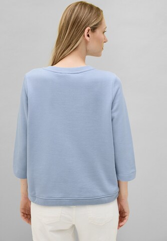 CECIL Sweatshirt in Blau