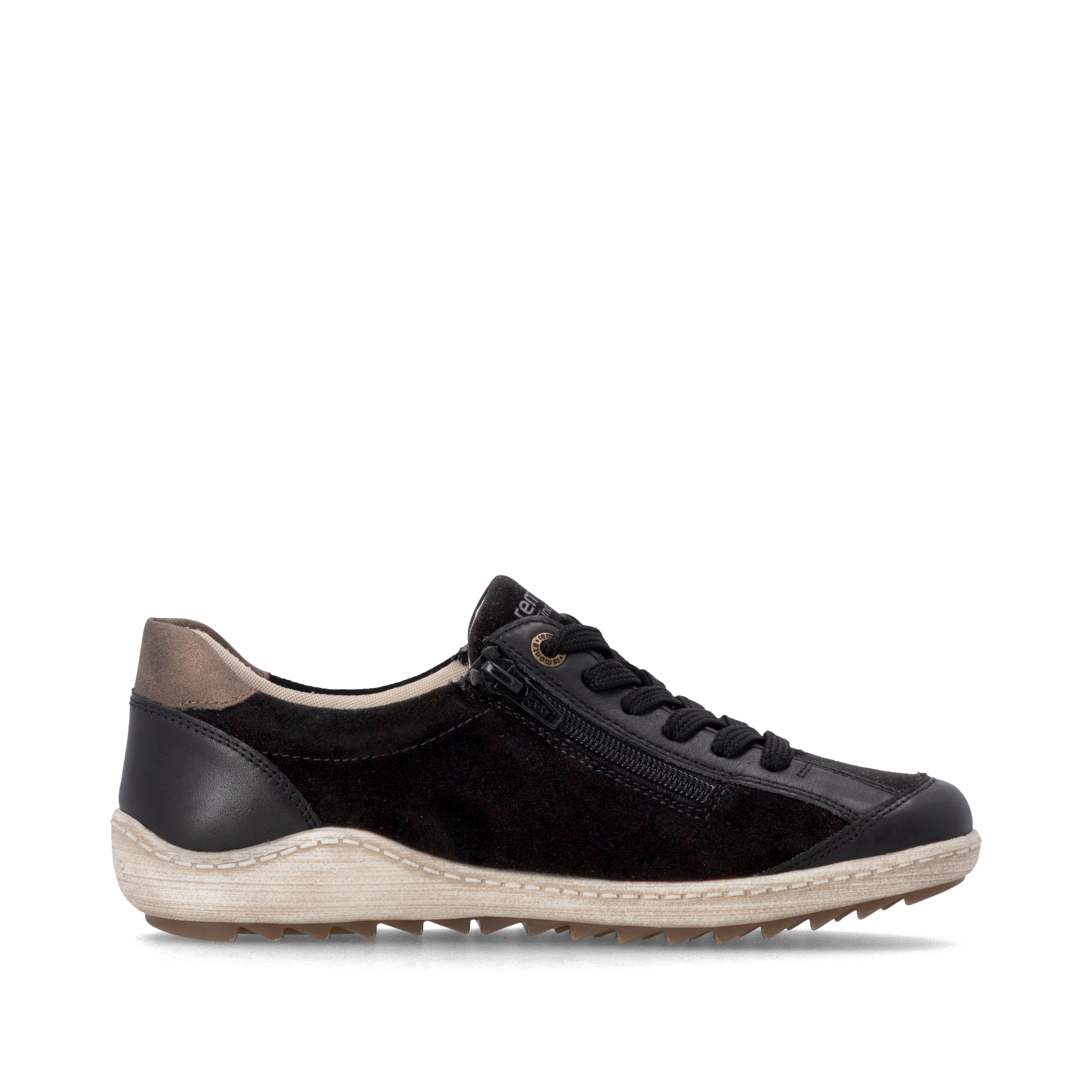 Chaussure à lacets REMONTE en noir