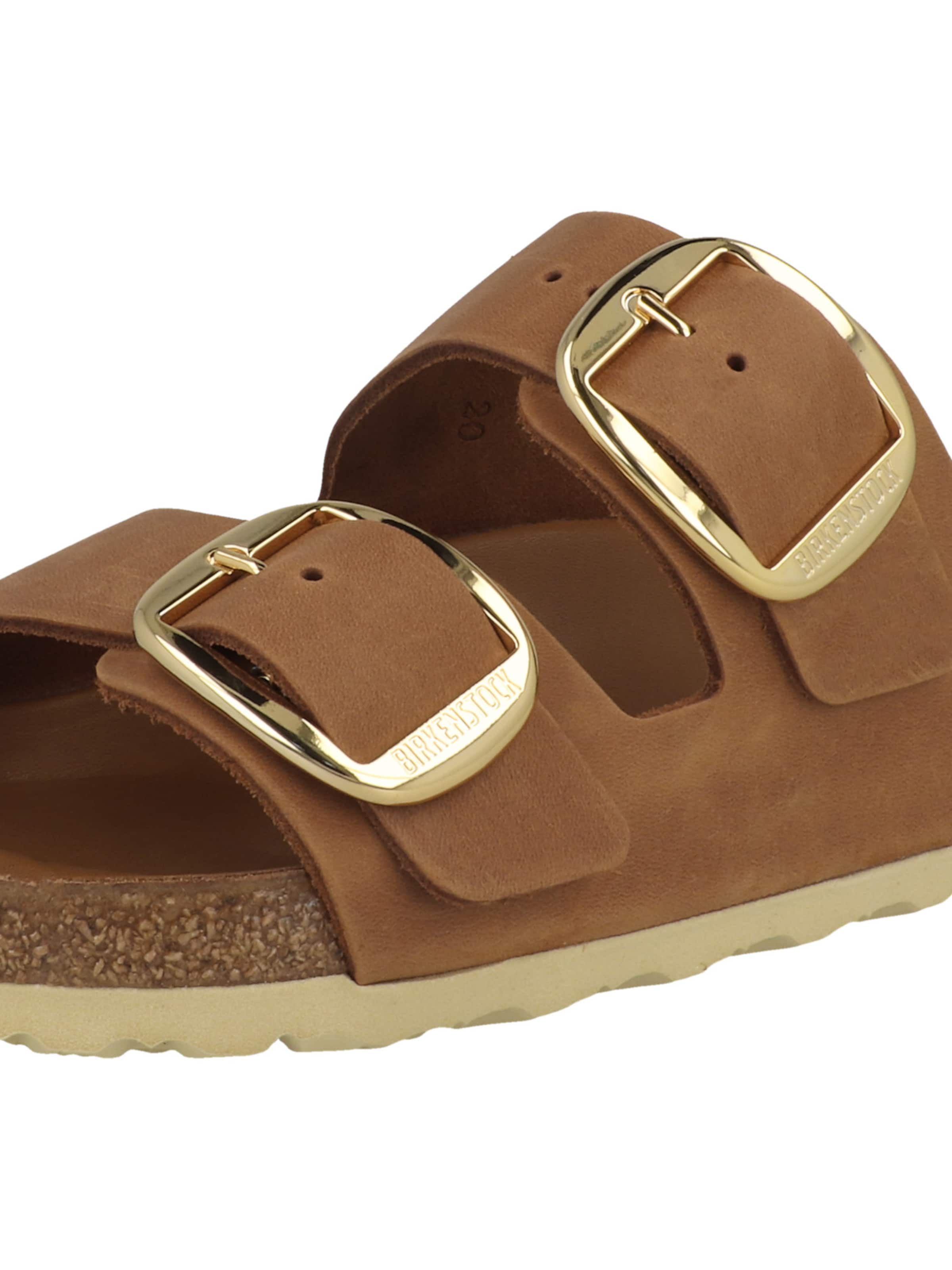 BIRKENSTOCK - Sapato aberto 'Arizona Big Buckle' em castanho
