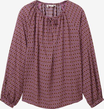 Camicia da donna di Tom Tailor Women + in marrone: frontale