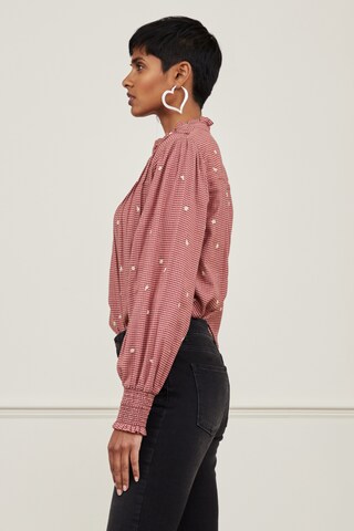 Fabienne Chapot Blouse 'Lucky Indi' in Rood