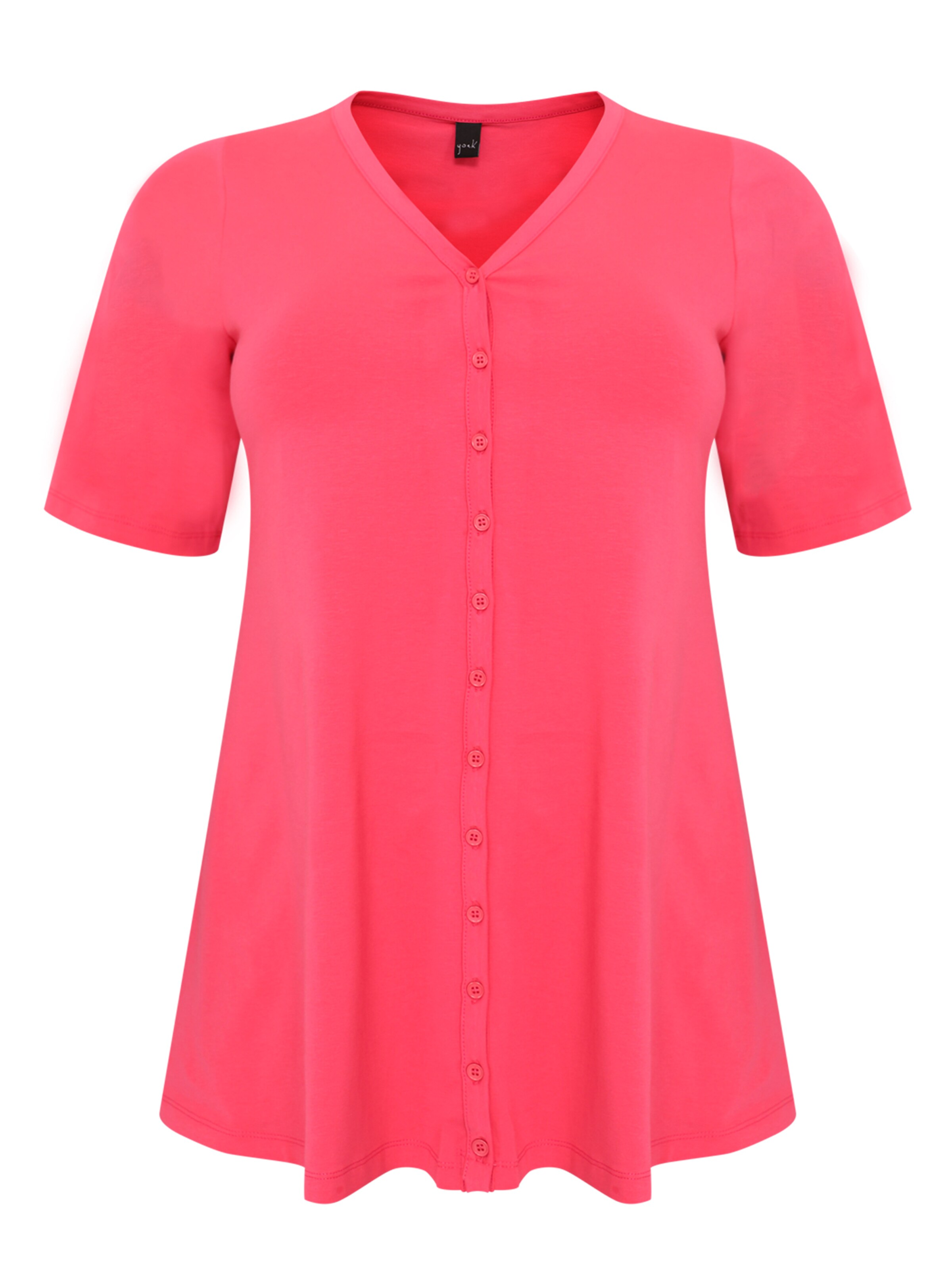 YOEK Tunic in Pink: front