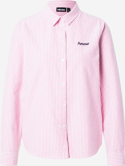 PIECES Pusero 'PCIRENE' värissä vaaleanvioletti / roosa / valkoinen, Tuotenäkymä