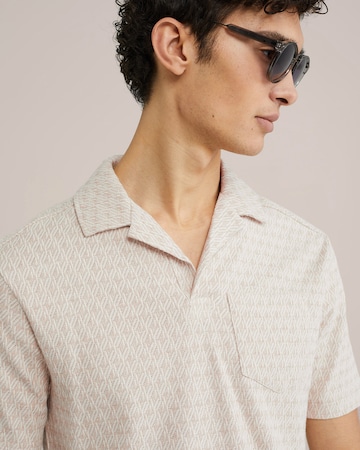 T-Shirt WE Fashion en beige