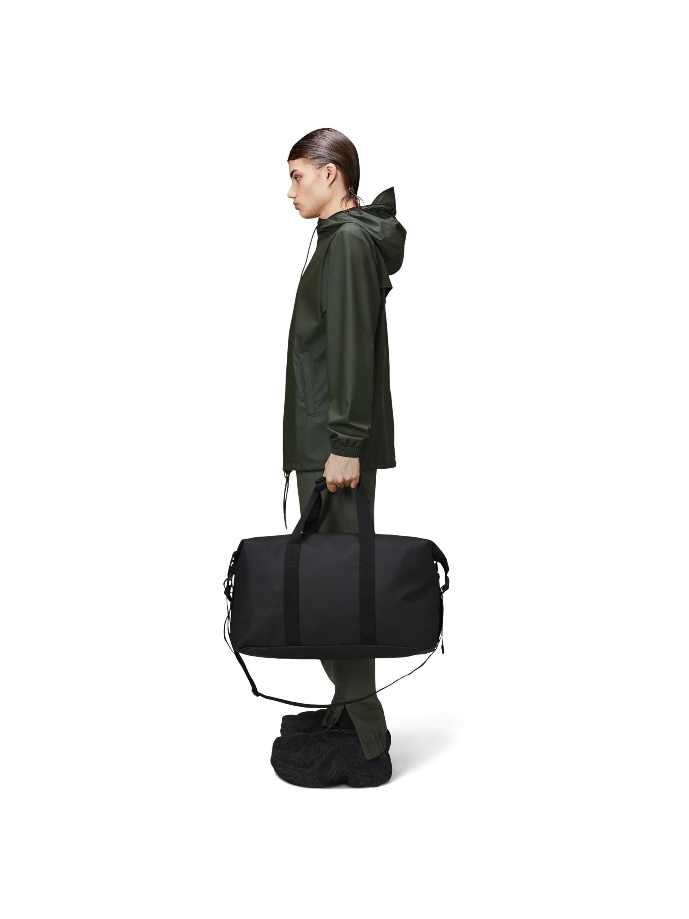 RAINS Travel Bag 'Hilo' in Black