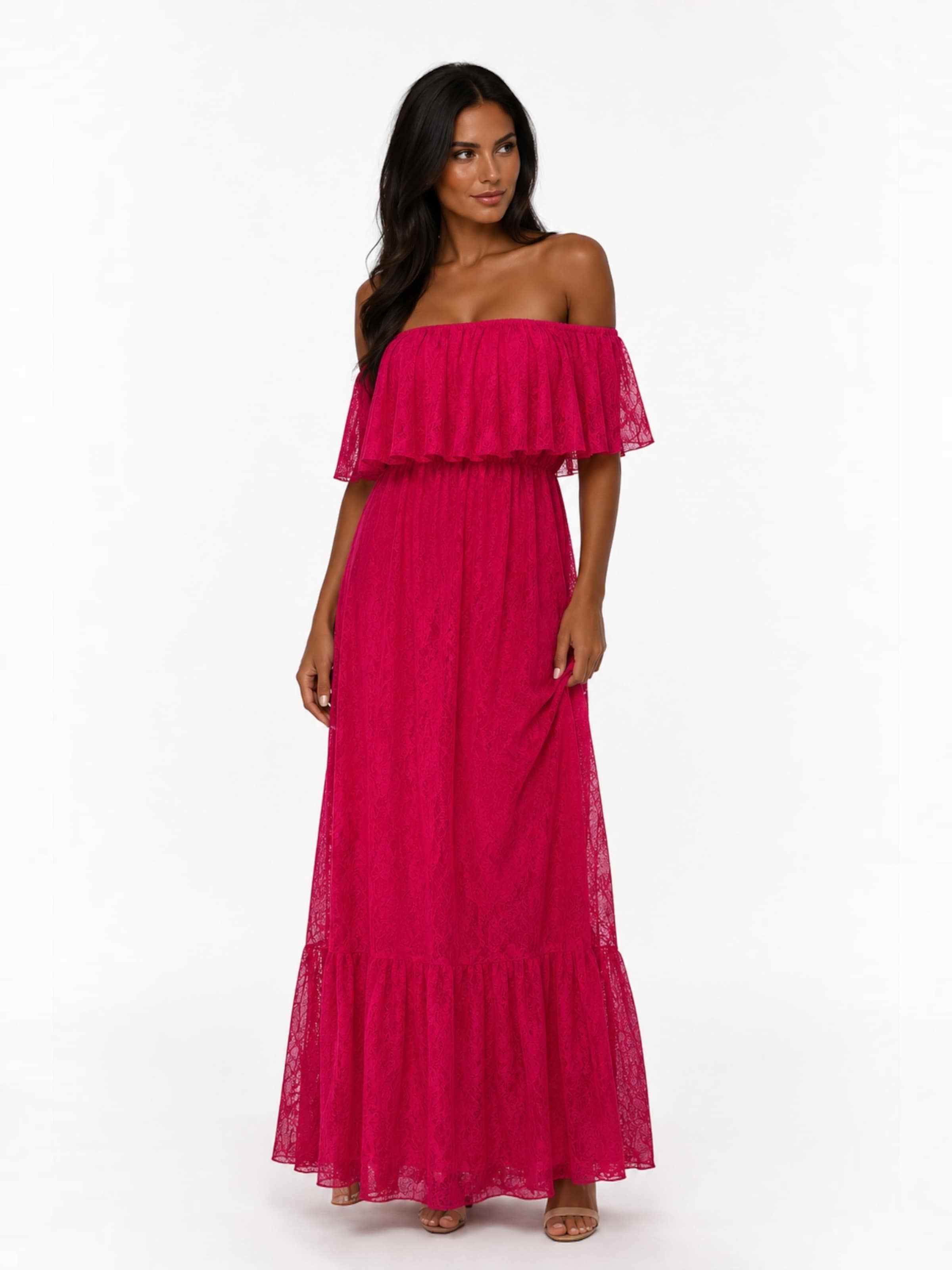 Elena Athanasiadou Cocktail dress 'ISABELL' in Pink: front
