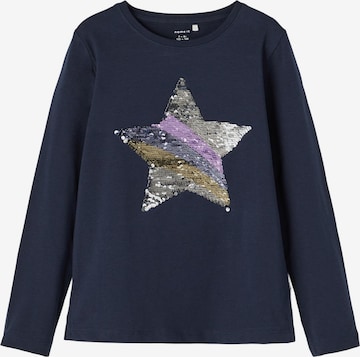 T-Shirt 'Tostar' NAME IT en bleu : devant