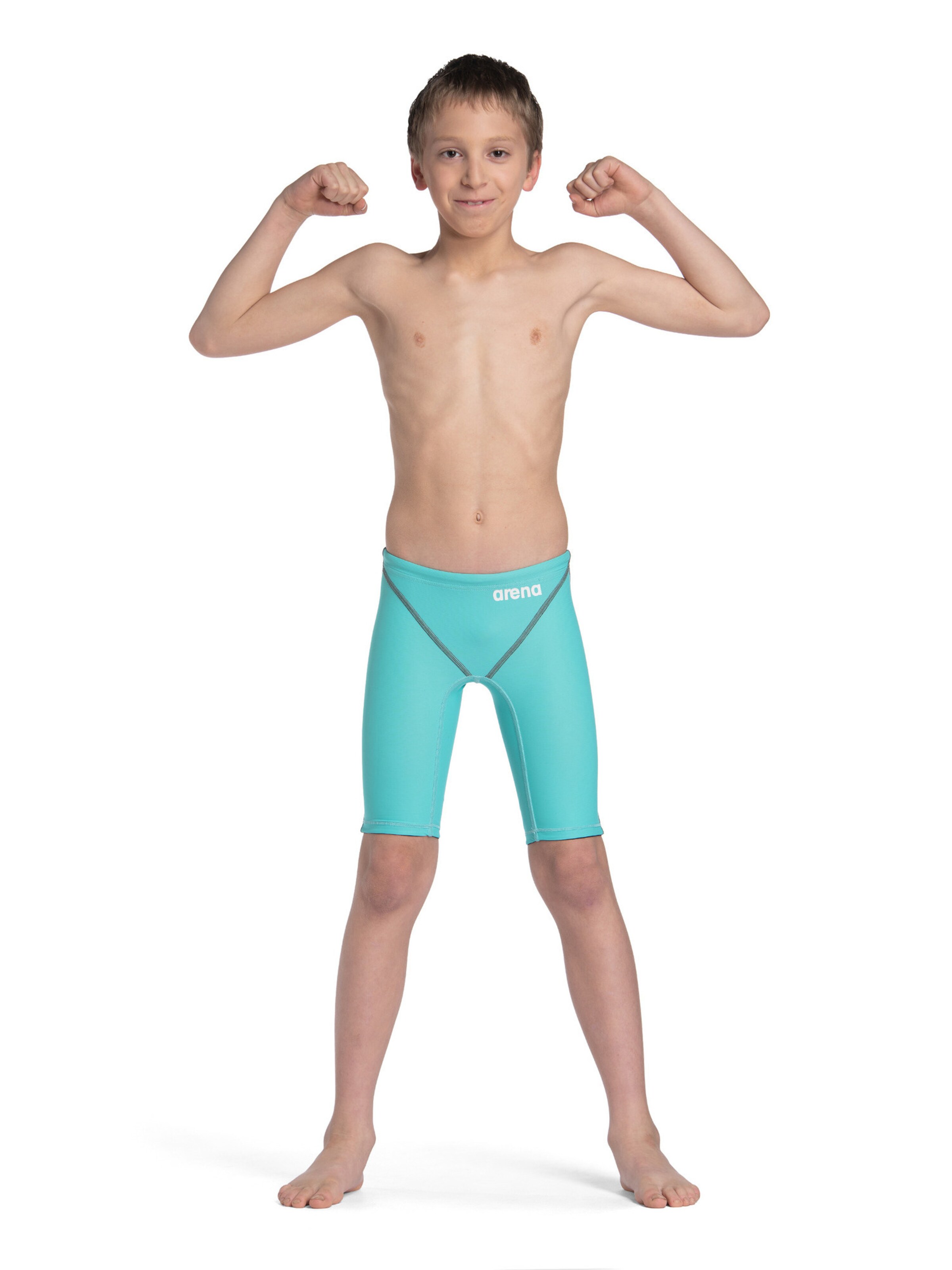 ARENA Sportowa moda plażowa 'POWERSKIN ST NEXT JAMMER JR' w kolorze zielony