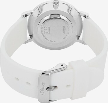 s.Oliver Analog Watch in White
