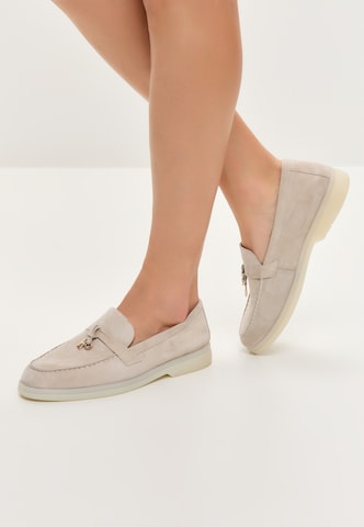 CESARE GASPARI Slip-ons in Grey