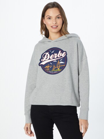 Derbe Sweatshirt in Grau: predná strana