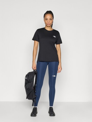 Skinny Pantalon de sport 'FLEX' THE NORTH FACE en bleu