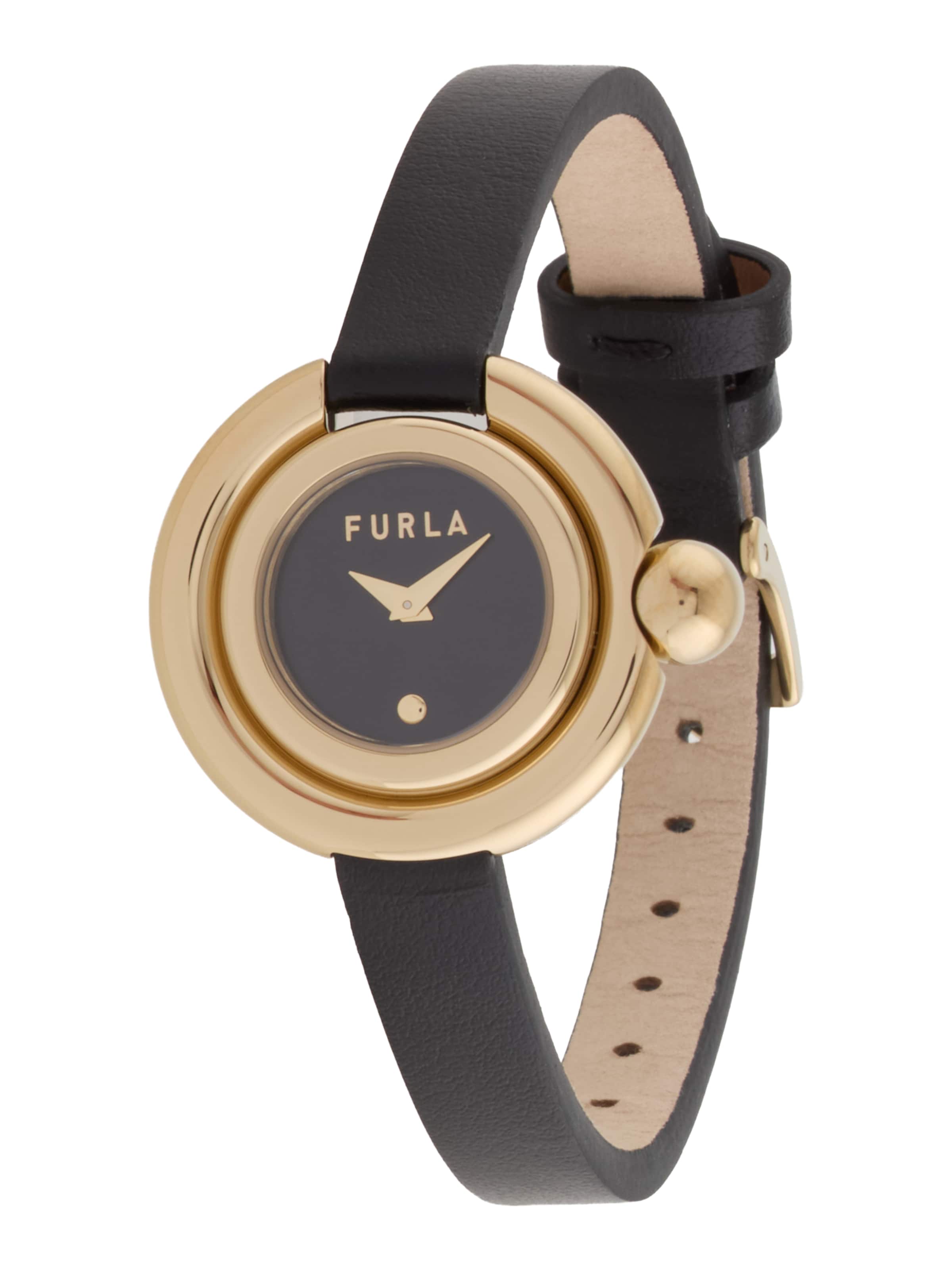 FURLA Αναλογικό ρολόι 'PIERCING' σε χρυσό: μπροστά