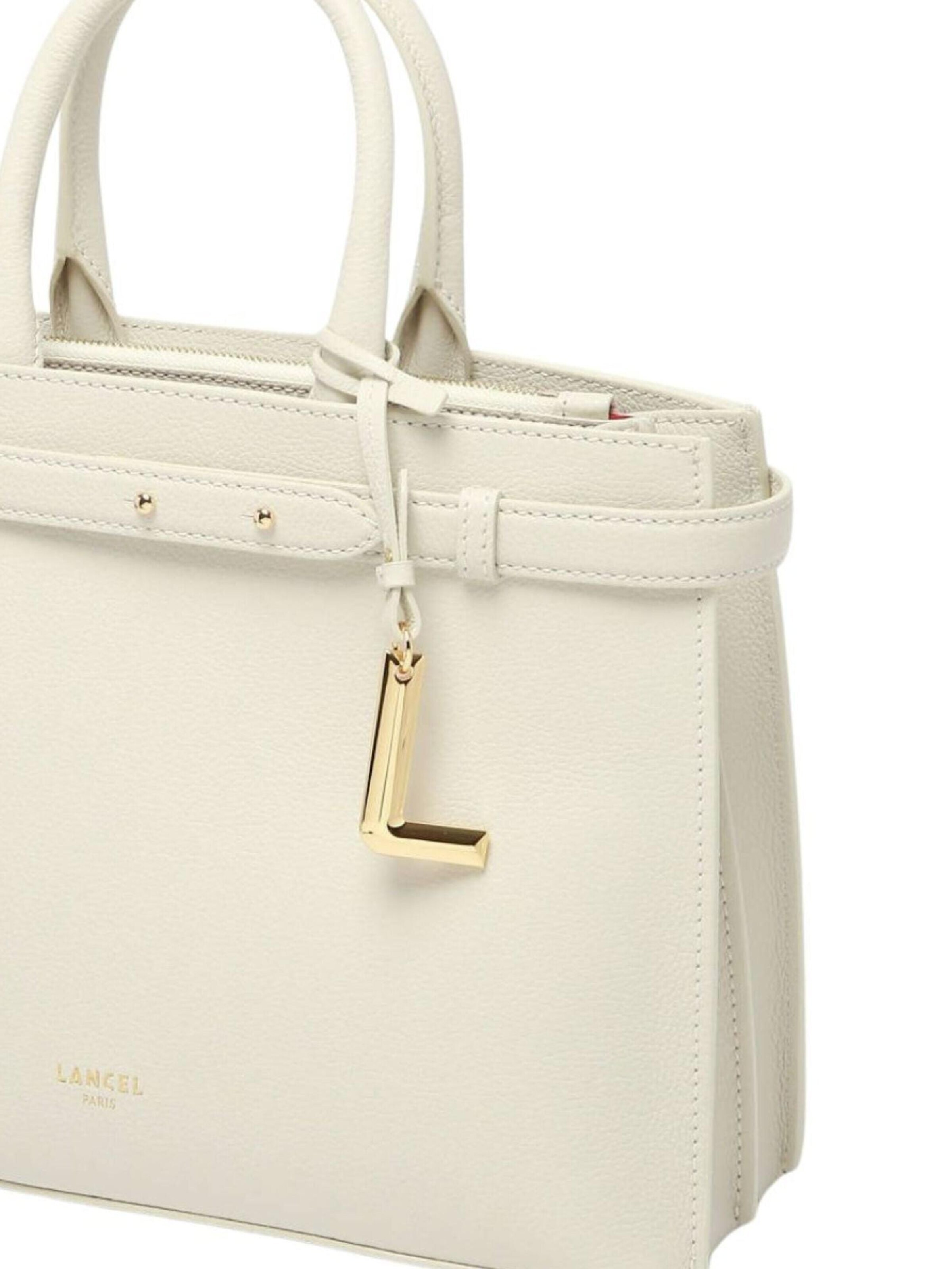 Lancel Handtasche 'Sac à Main LANCEL Faubourg M Neige'‌‌‌‌‌‌‌ in Weiß