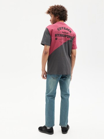 hydroponic - Camiseta 'Hydroponic Cutback Graphic T-Shirt' en Mezcla de colores