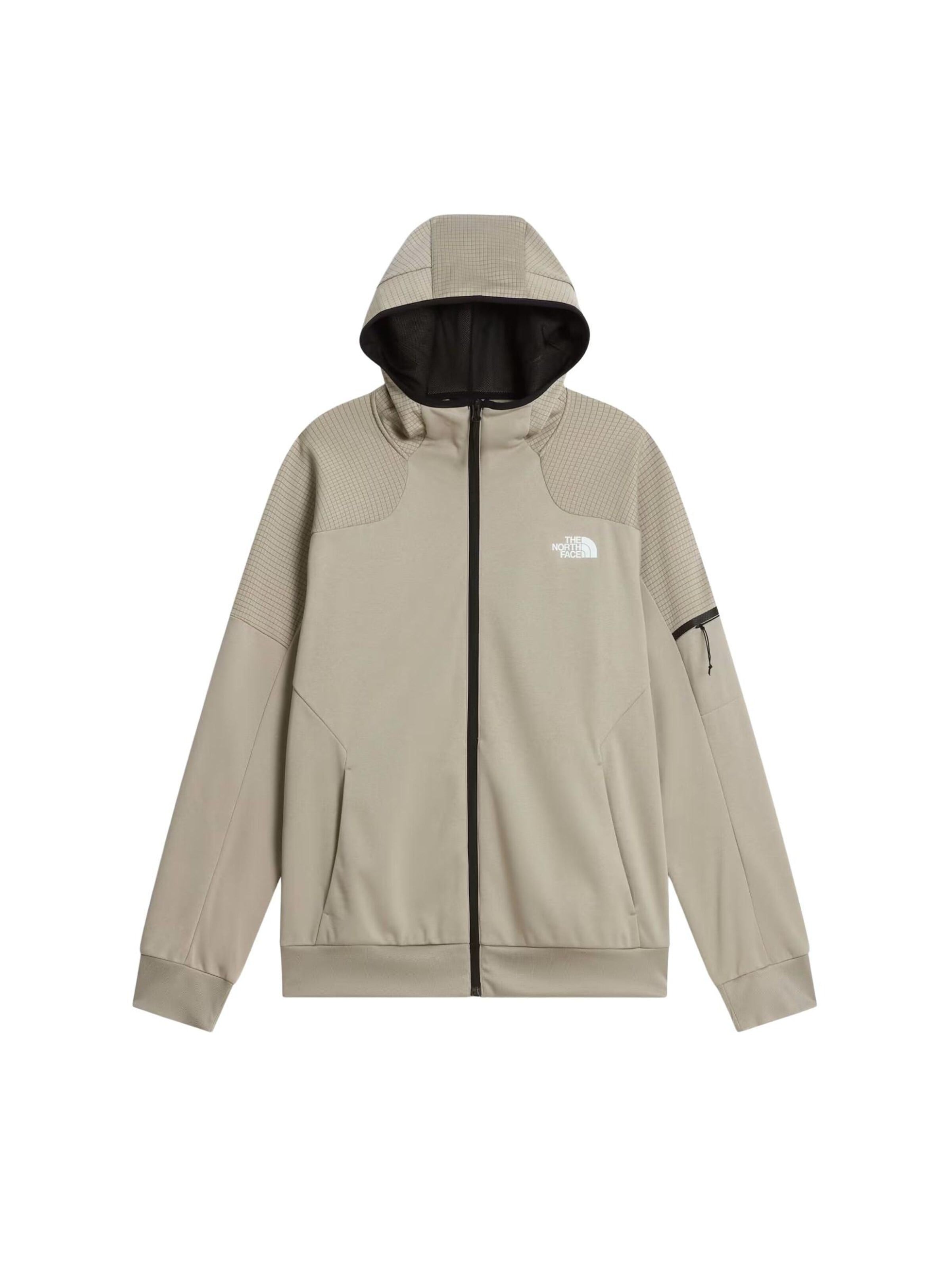 Veste en polaire 'THE NORTH FACE M MA FZ FLEECE 2.0 FELPA' THE NORTH FACE en gris : devant