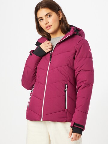 KILLTEC Outdoor jacket in Red: front